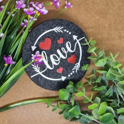 Untersetzer Love
