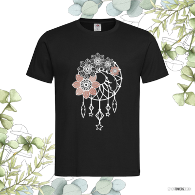T-Shirt Unisex Flower Catcher – Bild 3