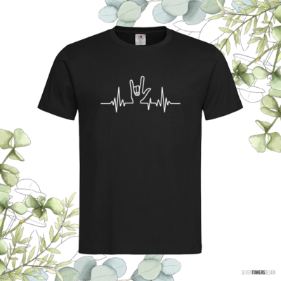 T-Shirt Metal Beat – Bild 3