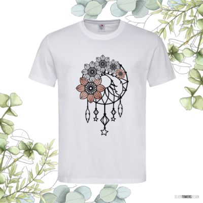 T-Shirt Unisex Flower Catcher – Bild 2