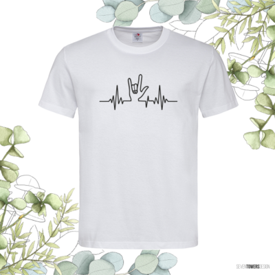 T-Shirt Metal Beat – Bild 2