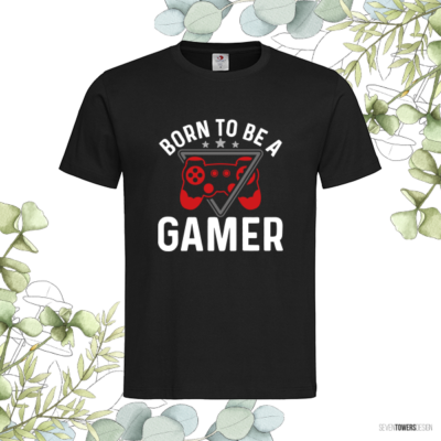 T-Shirt Born to be – Bild 3