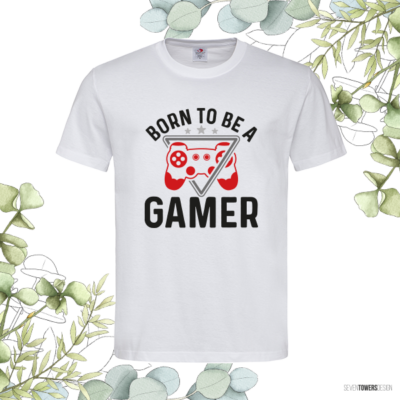 T-Shirt Born to be – Bild 2